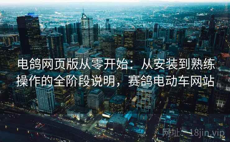 电鸽网页版从零开始：从安装到熟练操作的全阶段说明，赛鸽电动车网站