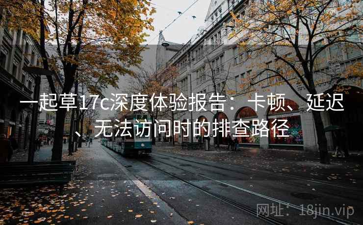 一起草17c深度体验报告：卡顿、延迟、无法访问时的排查路径  第1张