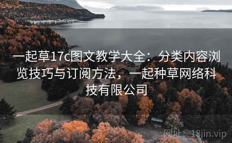 一起草17c图文教学大全：分类内容浏览技巧与订阅方法，一起种草网络科技有限公司