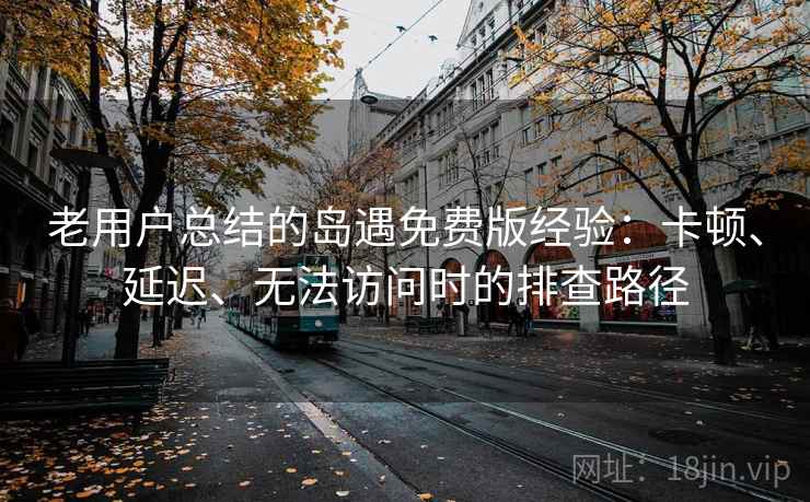 老用户总结的岛遇免费版经验：卡顿、延迟、无法访问时的排查路径