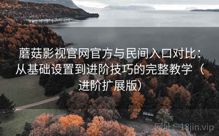 蘑菇影视官网官方与民间入口对比：从基础设置到进阶技巧的完整教学（进阶扩展版）